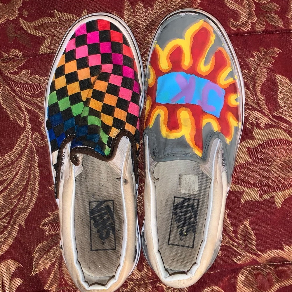 Painted,used vans.